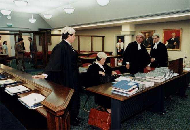 Lawyers at the High Court