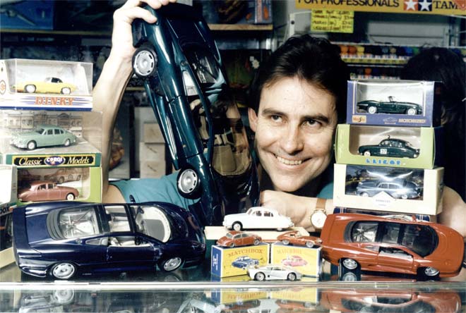 Model car collection