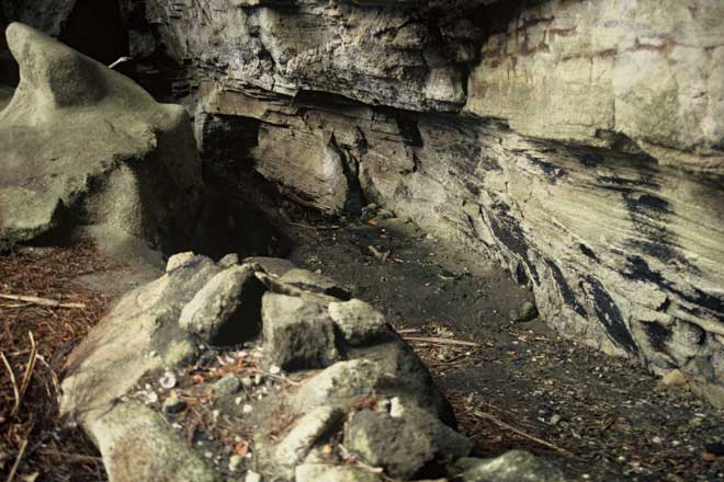 Rock shelter, Port Pegasus/Pikihatiti