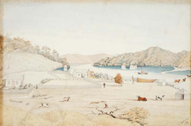 Settlement at Paterson Inlet, 1879