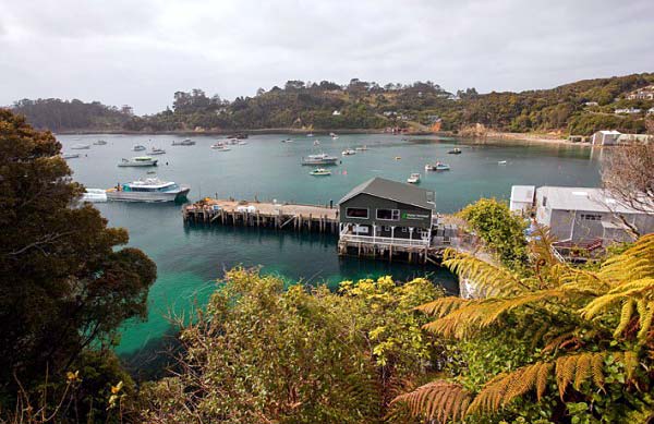 Ferry in Halfmoon Bay