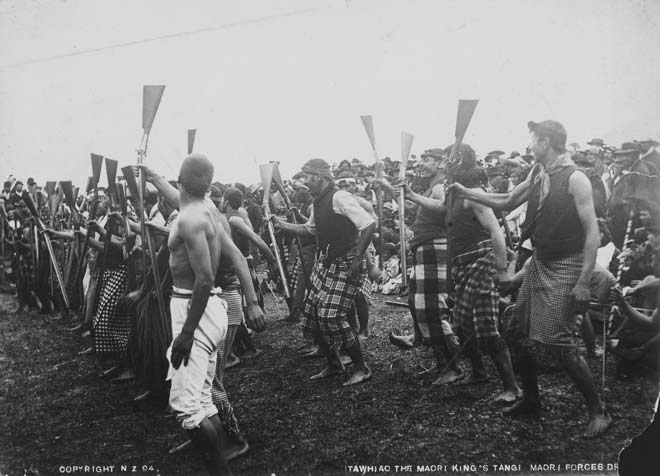 Tāwhiao's tangi: haka