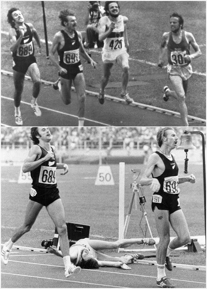 Dick Quax and Rod Dixon, Montreal, 1976