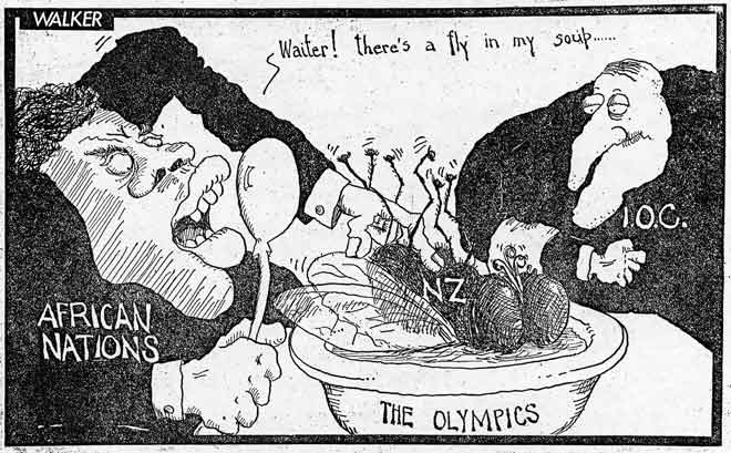 The African boycott of the 1976 Montreal Olympics