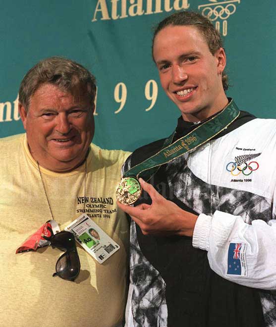 Duncan Laing and Danyon Loader, Atlanta, 1996