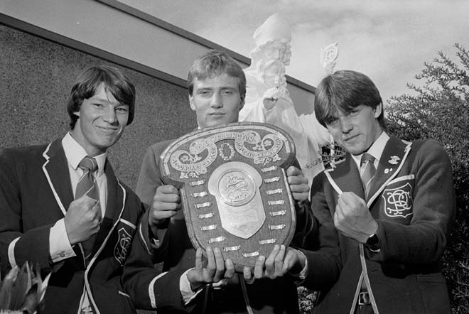 School sport, Wellington, 1984
