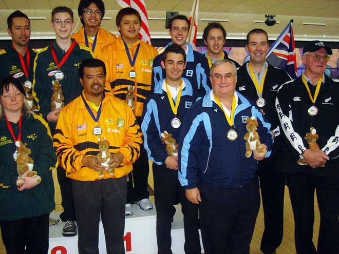 Medal winners at Commonwealth Tenpin Bowling Championships, 2006