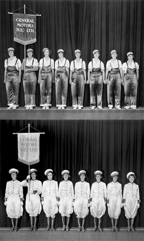 General Motors marching teams
