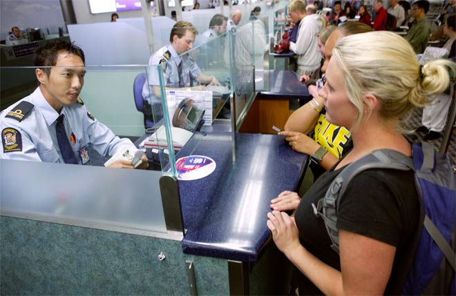 New Zealand Customs Service border control