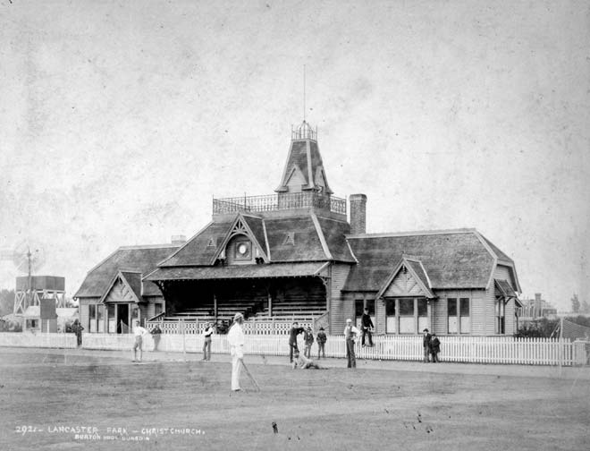 Lancaster Park, 1880s