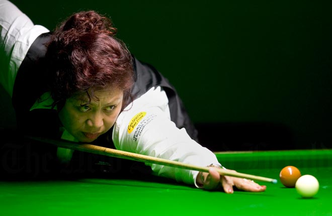 Siloti Maher at the New Zealand Snooker Championship, 2005