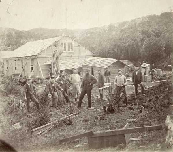 German expedition on Auckland Island