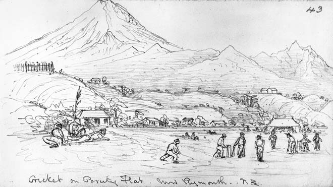 Cricket during wartime, New Plymouth