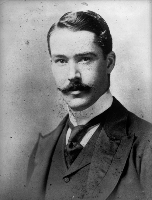 Neat and tidy moustache, 1891