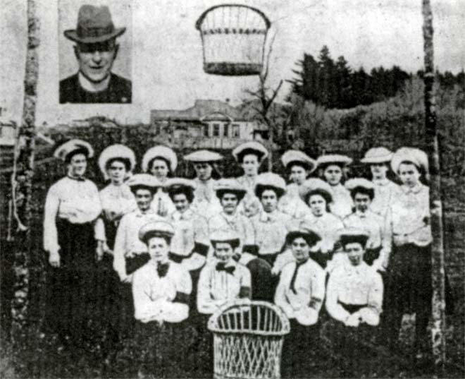 Early basketball team