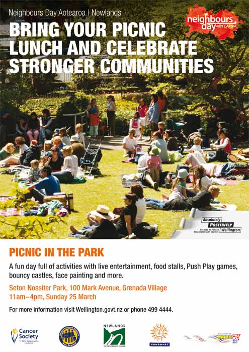 Picnic in the Park, Newlands, Wellington, 2012