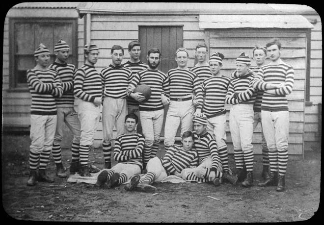 Christ's College rugby team, about 1880