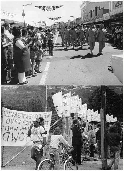 ISF World Softball Championship parade, 1976