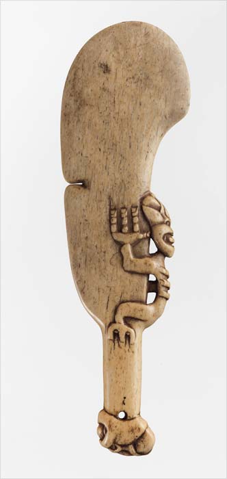 One-handed weapons: wahaika parāoa