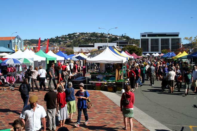 Saturday market at Nelson