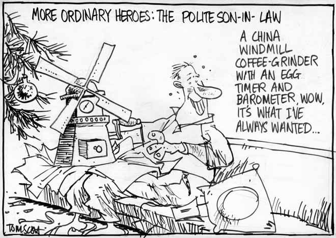 The polite son-in-law