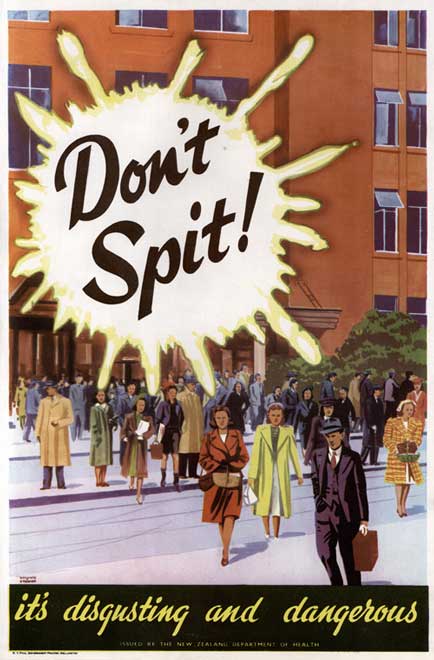 Don't spit!