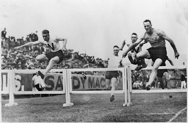 440-yard hurdles, 1927
