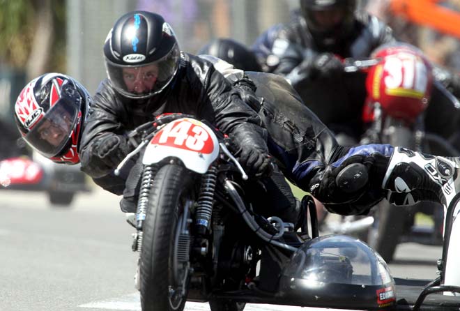 Sidecar racing, Whanganui, 2010