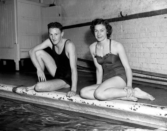 Lincoln Hurring and Jean Stewart, 1952