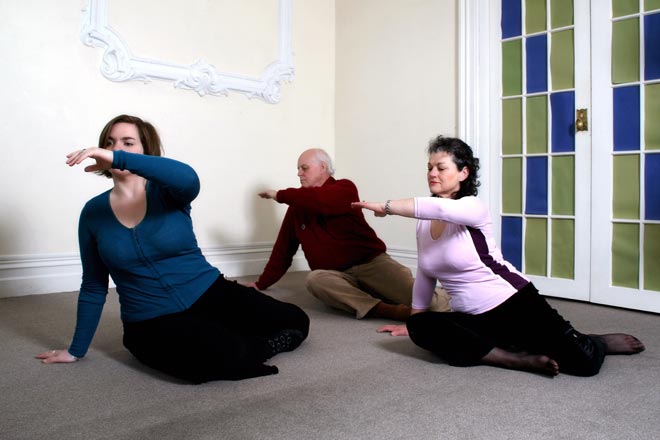 Feldenkrais class, Wellington