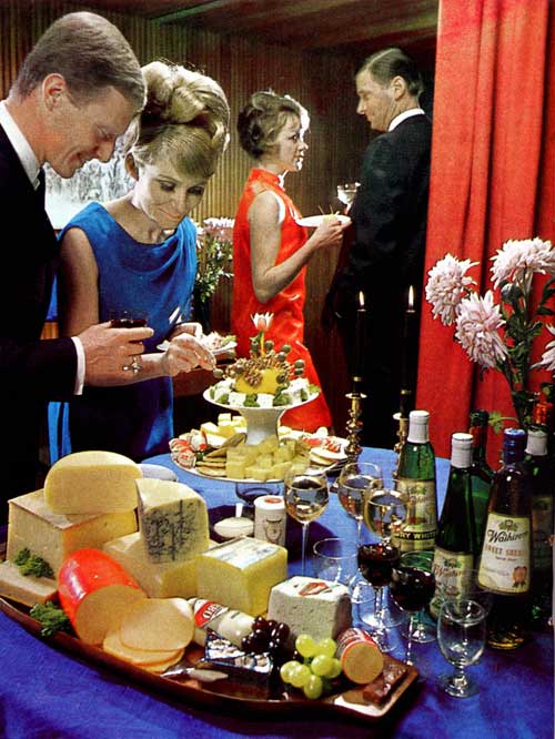 Wine and cheese evening