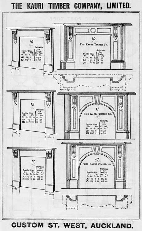 House fittings: fireplace surrounds