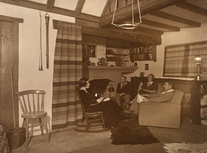 Inglenook in a Chapman-Taylor house