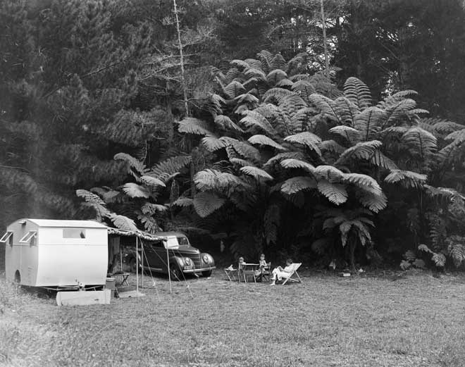 A caravan holiday