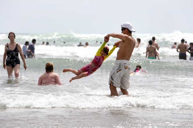 Fun at the beach