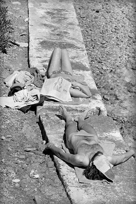 Sunbathing