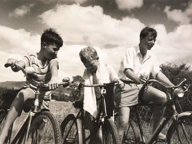 A cycling adventure, around 1960
