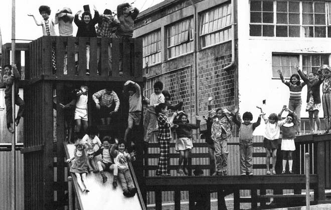 Grey Lynn adventure playground, 1975