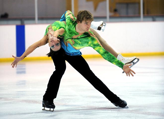 Champion figure skaters