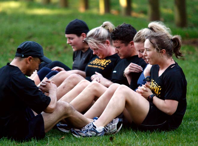 Gym activities: outdoor exercise