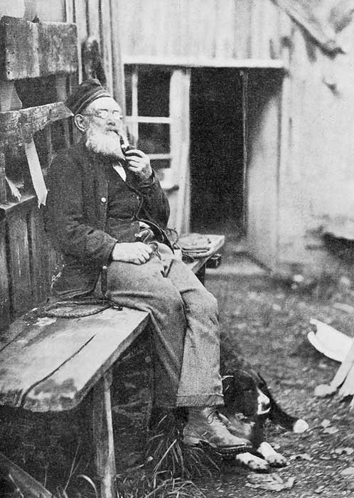 A well-earned smoke
