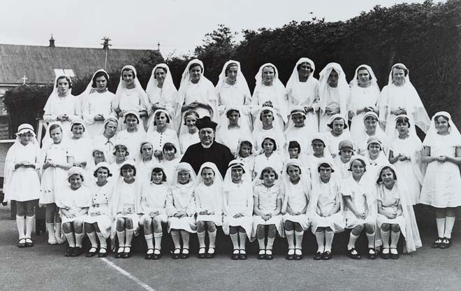 First communion dress, 1930