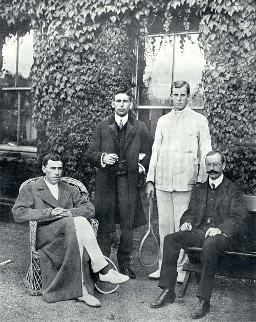 The Australasian tennis team, 1905