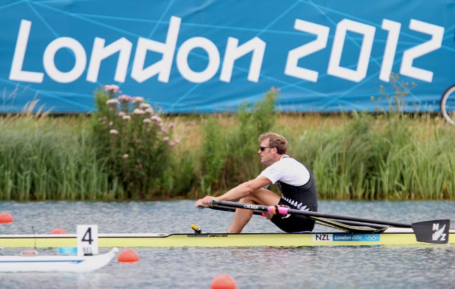 Mahé Drysdale at the 2012 London Olympics