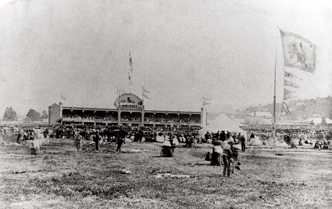 Caledonian grandstand, Dunedin