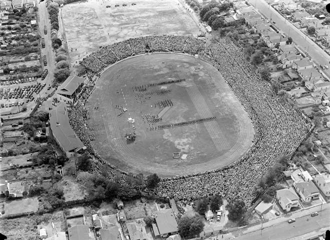 Empire Games at Eden Park, 1950