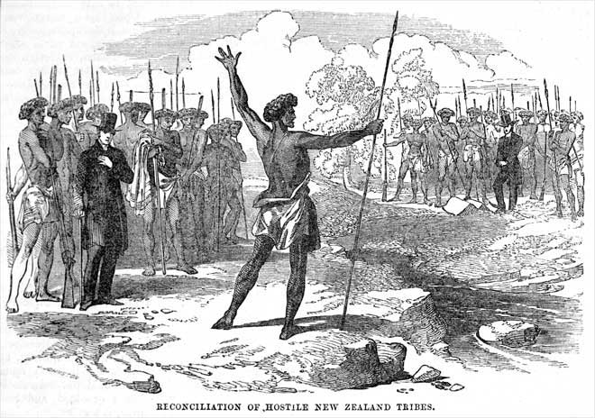 Reconciliation of tribes, 1851
