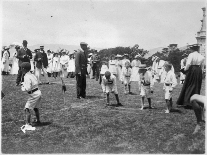 Sports day, around 1910