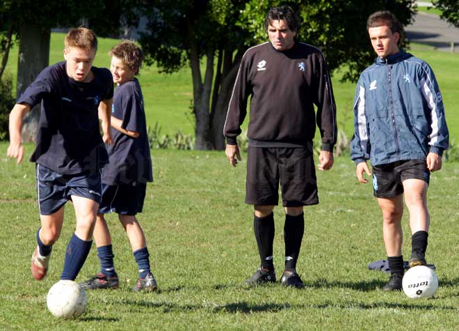 Football academy class  