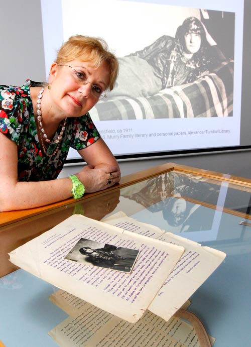 New Katherine Mansfield story, Alexander Turnbull Library, 2013